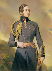 ザクセン＝コーブルク＝ゴータ公子アルバート王配の肖像（1819-1861）、1842年